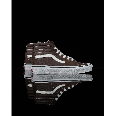 Vans Sk8-Hi Mens Womens - Brown/White VN0A38GEU5Z-1 Shoes