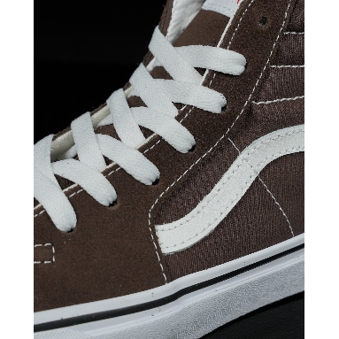 Vans Sk8-Hi Mens Womens - Brown/White VN0A38GEU5Z-1 Shoes