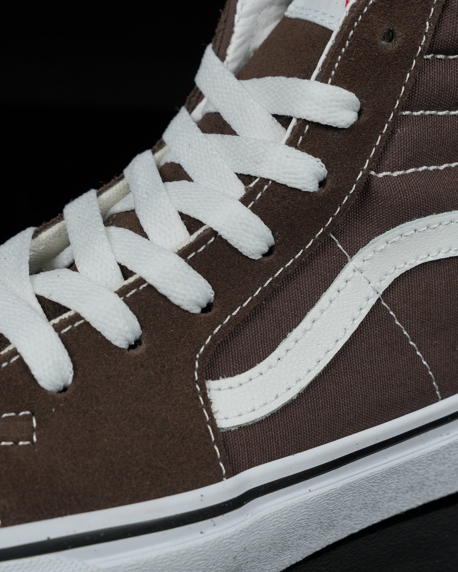 Vans Sk8-Hi Mens Womens - Brown/White VN0A38GEU5Z-1 Shoes