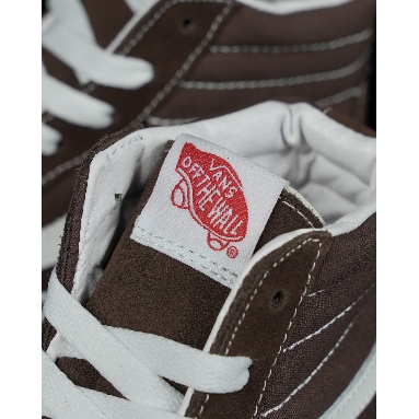 Vans Sk8-Hi Mens Womens - Brown/White VN0A38GEU5Z-1 Shoes