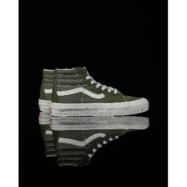 Vans Sk8-Hi VR3 Mens Womens - Olive Green/White VN0005UN50K Shoes