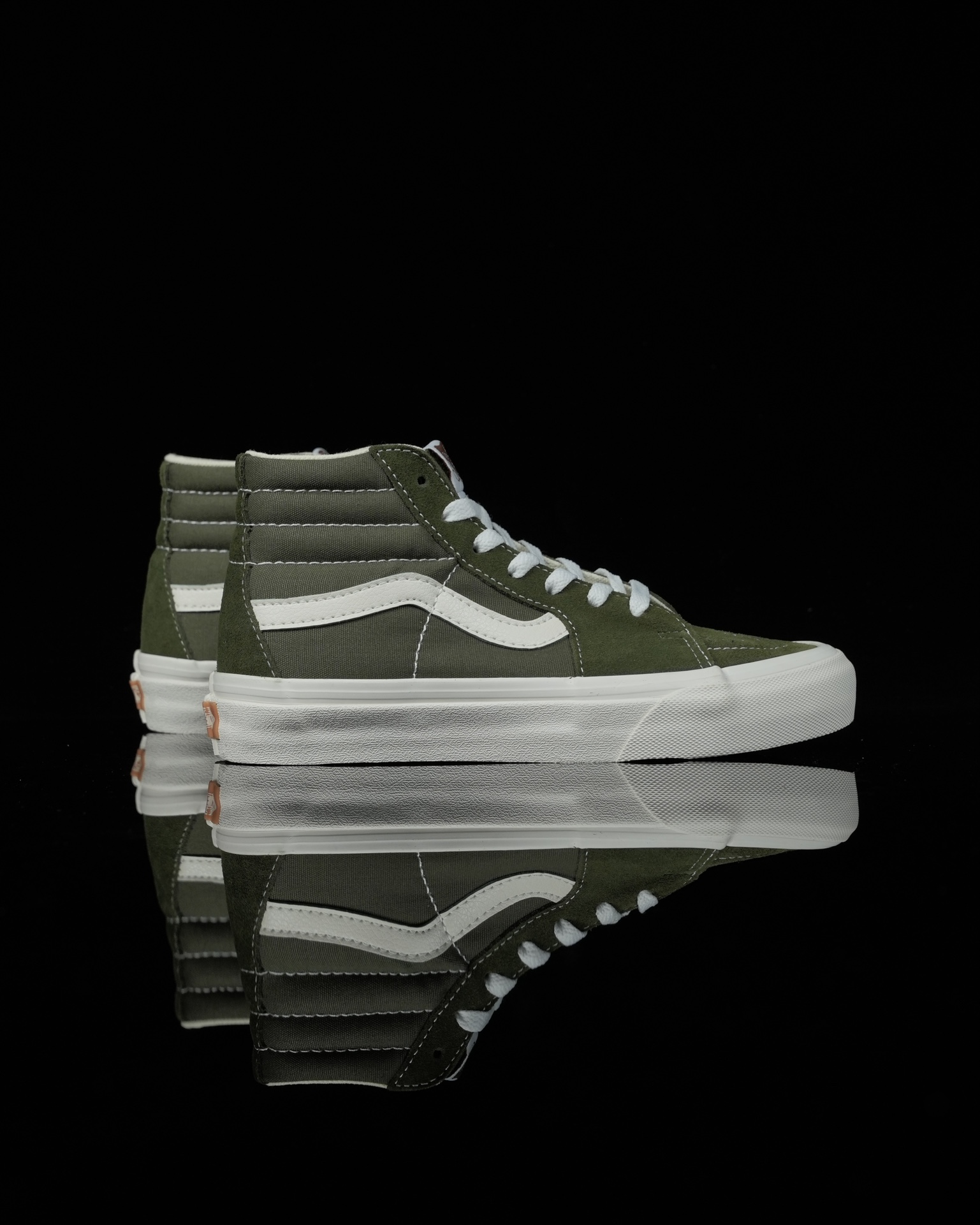 Vans Sk8-Hi VR3 Mens Womens - Olive Green/White VN0005UN50K Shoes