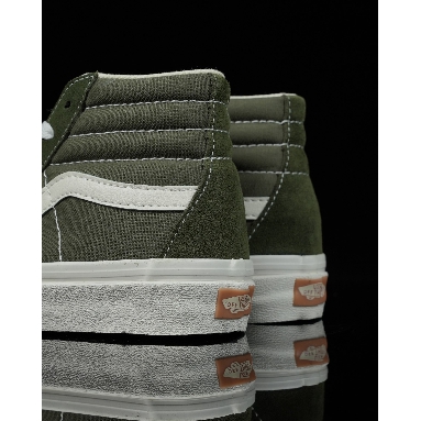 Vans Sk8-Hi VR3 Mens Womens - Olive Green/White VN0005UN50K Shoes