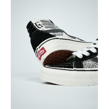 Vans Sk8-Hi Graffiti Mens Womens - Black/White VN0A4BV6V8V-1 Shoes