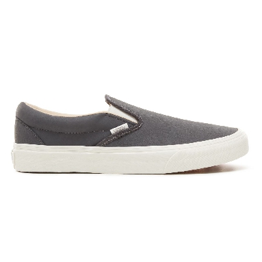 Vans Vansbuck Classic Slip-On Classic Mens Womens - (Vansbuck) Asphalt/Blanc De Blanc VA38F7U4A Shoes