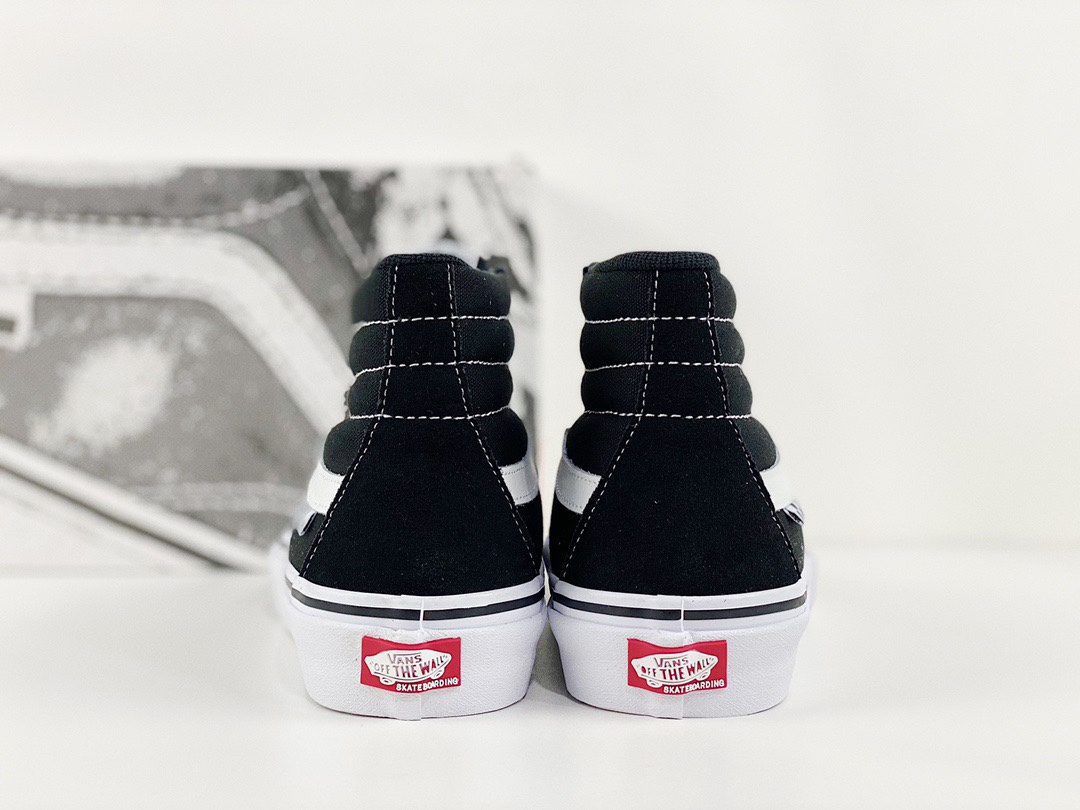 Vans SK8-HI Mens Womens - Black/White VN0A5HYUIJU-1 Shoes