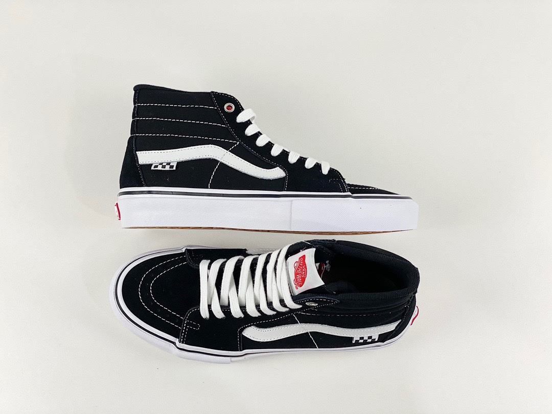 Vans SK8-HI Mens Womens - Black/White VN0A5HYUIJU-1 Shoes