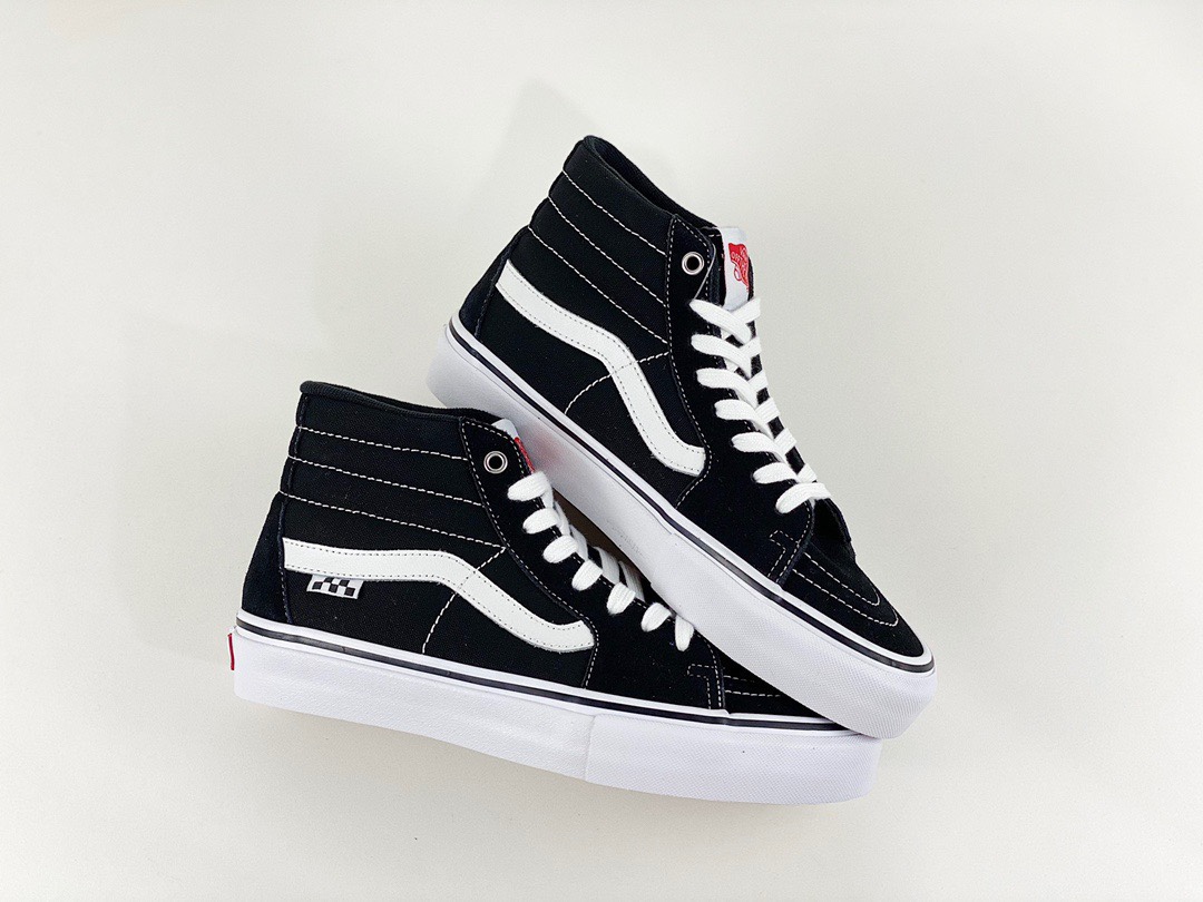 Vans SK8-HI Mens Womens - Black/White VN0A5HYUIJU-1 Shoes