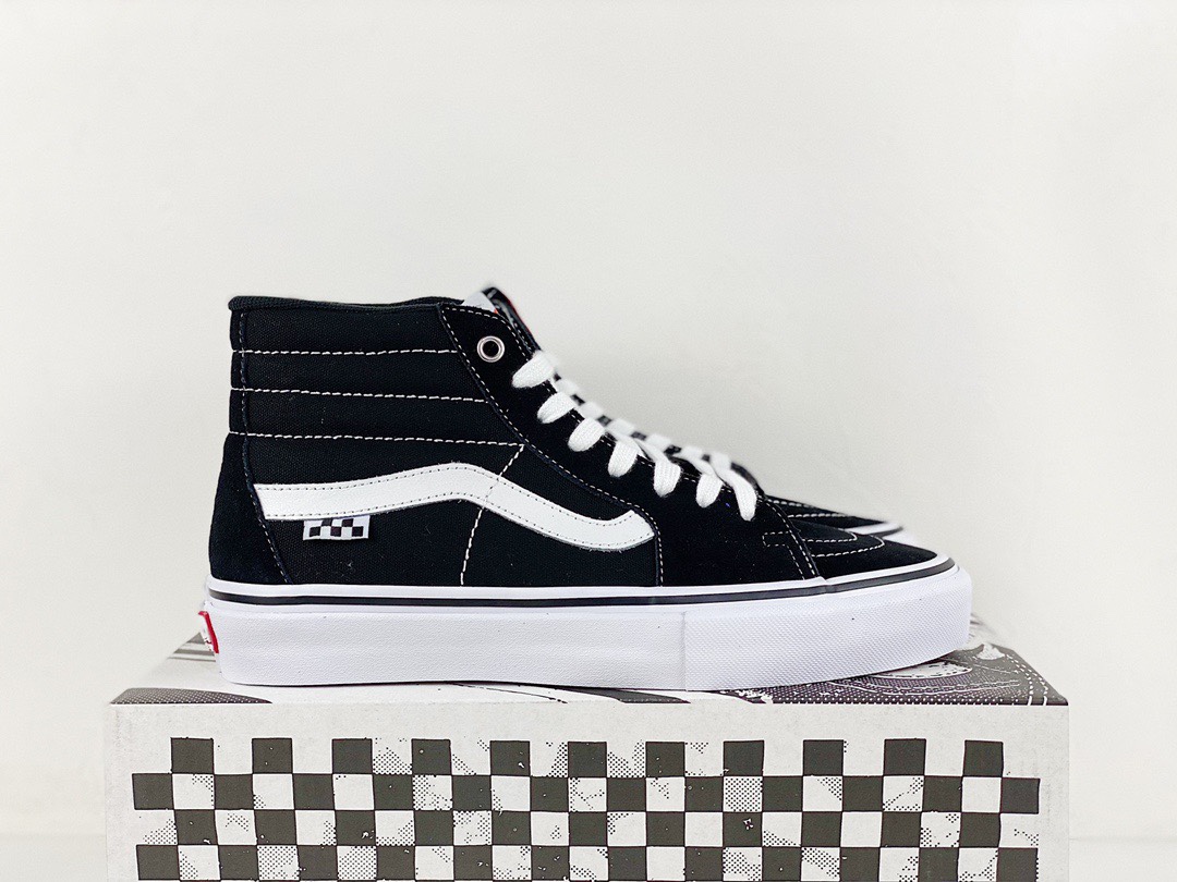 Vans SK8-HI Mens Womens - Black/White VN0A5HYUIJU-1 Shoes