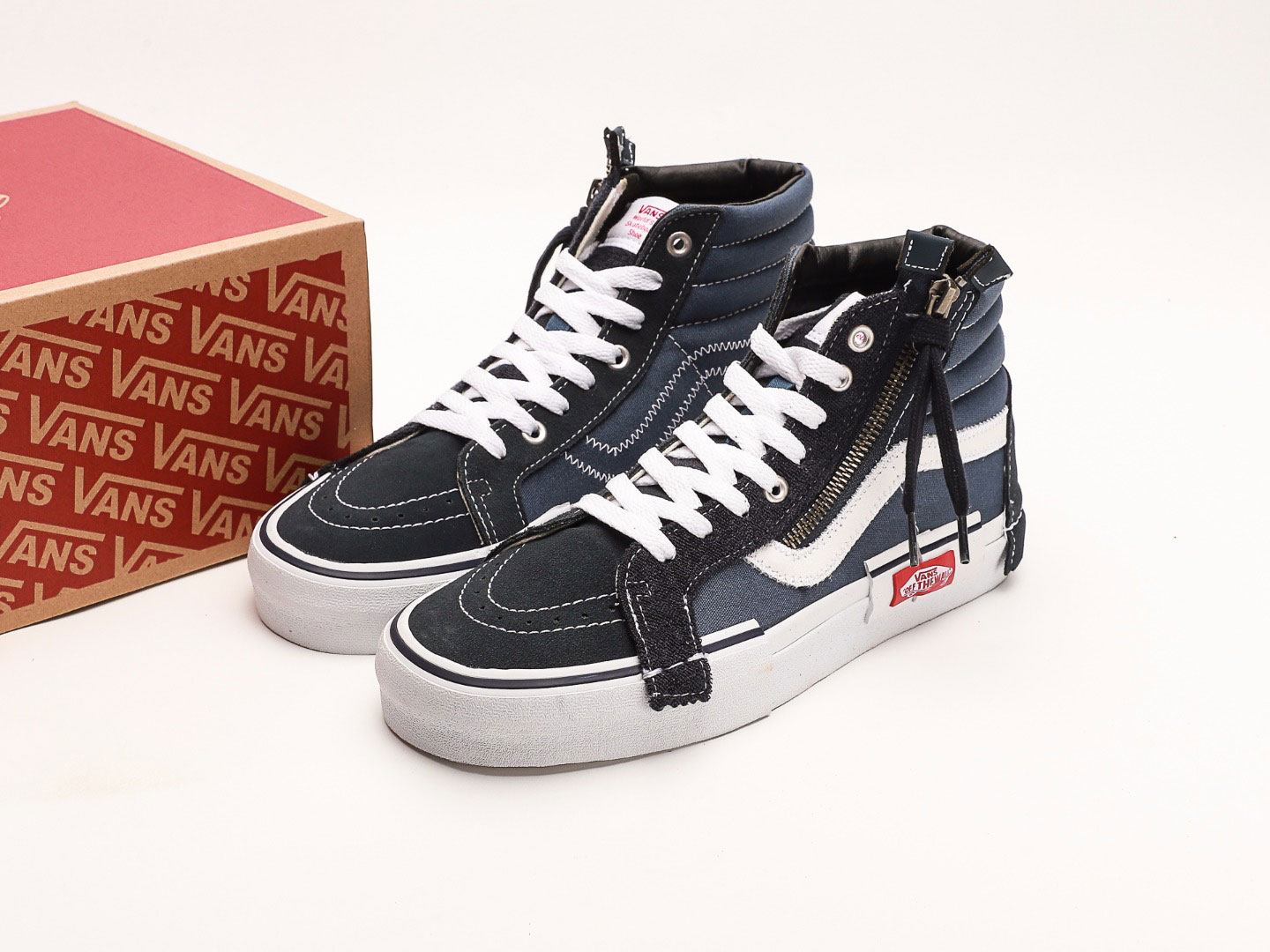 Vans SK8-HI Reissue CAP Mens Womens - Parisian Night/Navy VN0A3WM1TUX Shoes