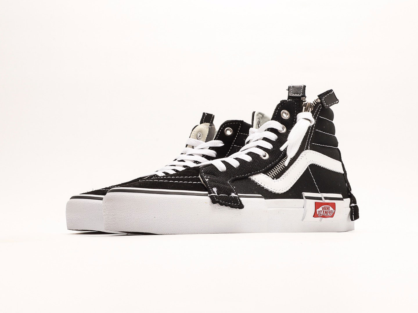 Vans SK8-HI Reissue CAP Mens Womens - Black/True White VN0A3WM16BT Shoes