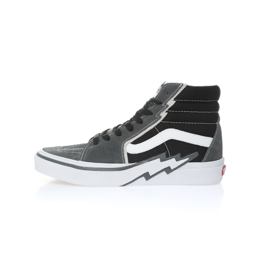 Vans Sk8-Hi Bolt Mens Womens - Pewter/Black VN0A5JIVPBQ Shoes