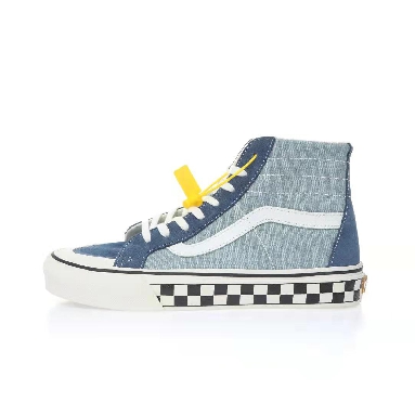 Vans Sk8-Hi 138 Decon Mens Womens - Dark Blue/White VN0A3MV1XGK-1 Shoes