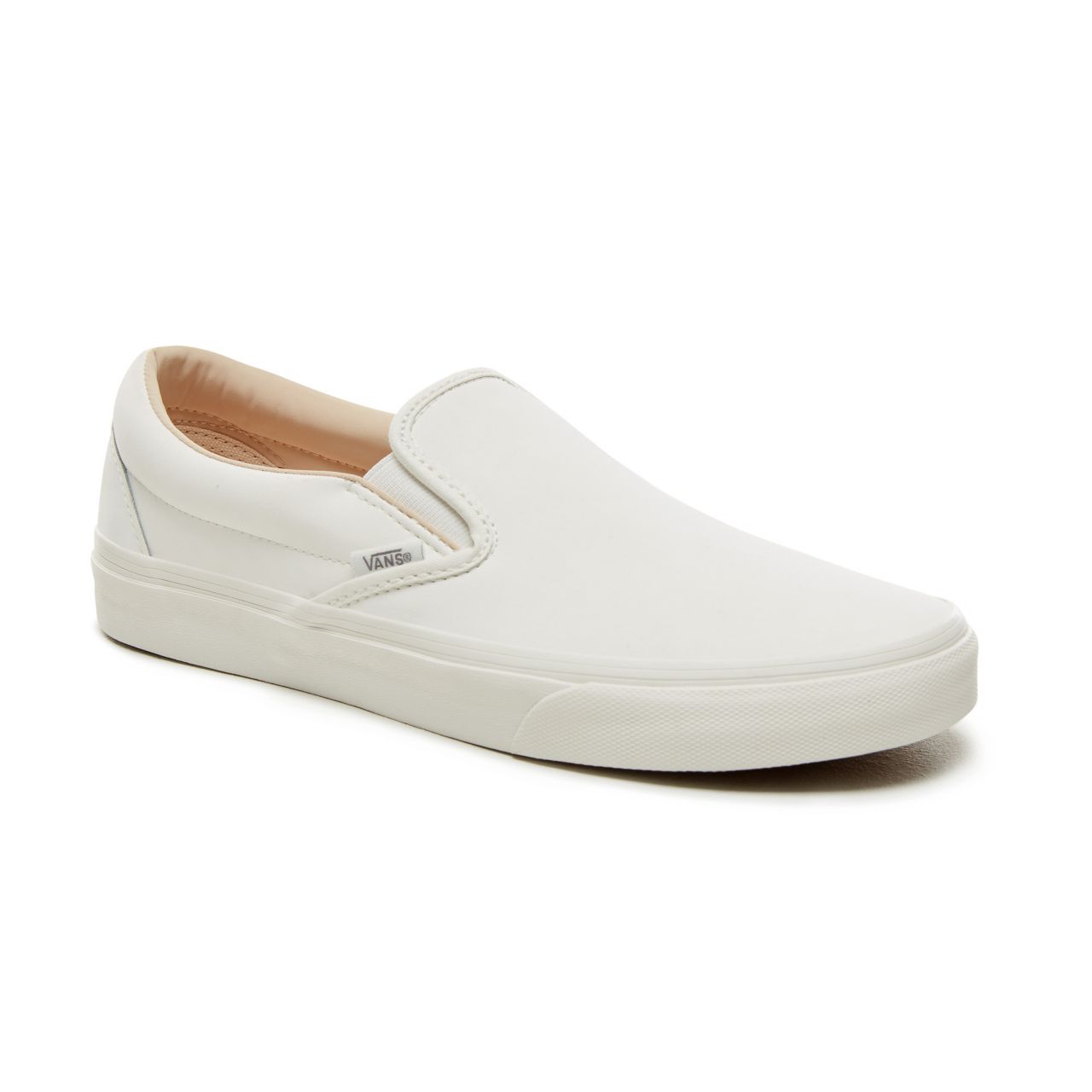 Vans Vansbuck Classic Slip-On Classic Mens Womens - (Vansbuck) Blanc De Blanc VA38F7U5V Shoes