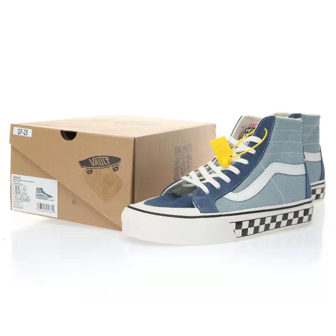 Vans Sk8-Hi 138 Decon Mens Womens - Dark Blue/White VN0A3MV1XGK-1 Shoes