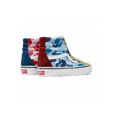 BAPE x Vans Sk8-Hi 36 DX Mens Womens - Multi Camo/Multi-Color VN0A38GF7BM Shoes