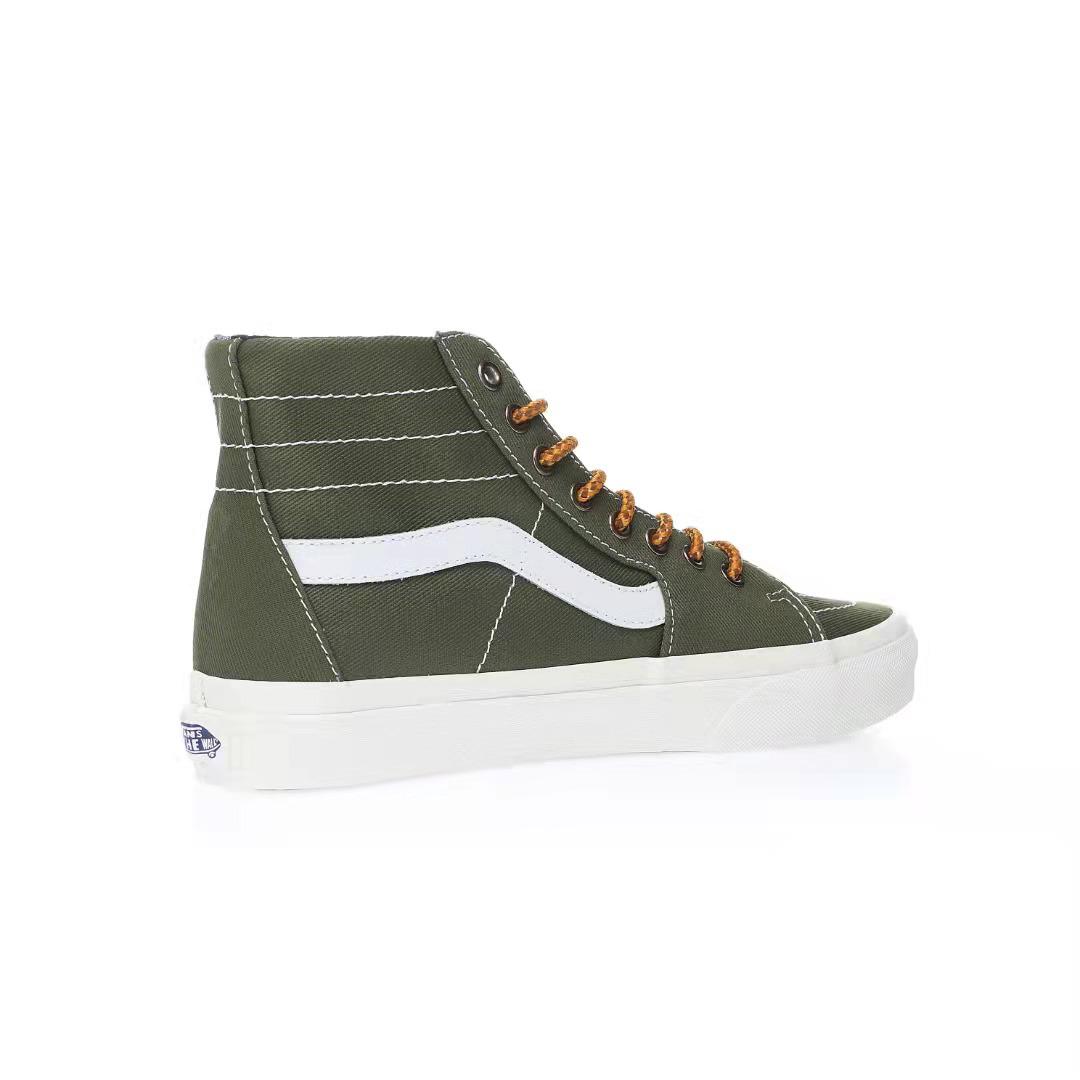 Vans SK8-HI Ca Throwback Mens Womens - Green/Yellow VN0A7Q62E02 Shoes