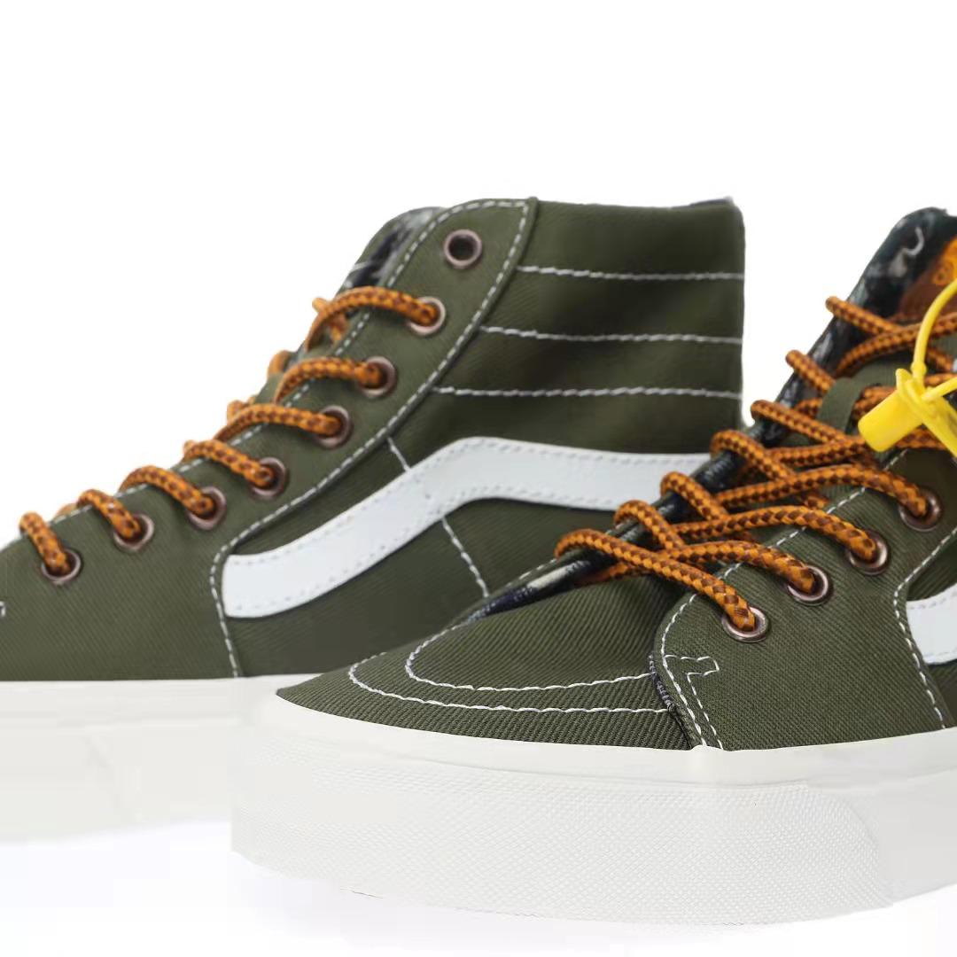 Vans SK8-HI Ca Throwback Mens Womens - Green/Yellow VN0A7Q62E02 Shoes