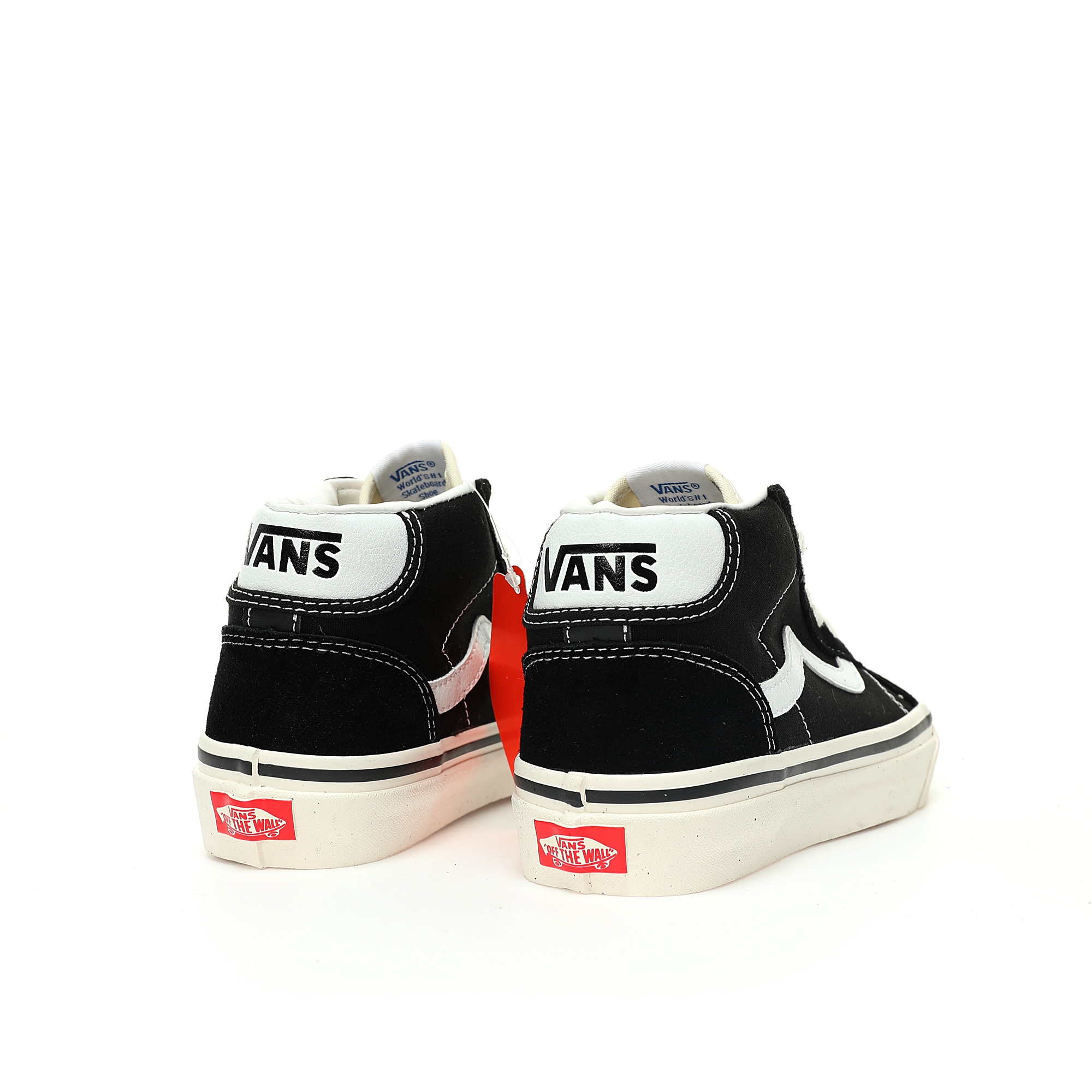 Vans Mid Skool 37 DX Anaheim Factory Mens Womens - Black/White VN0A3MUOQF6 Shoes