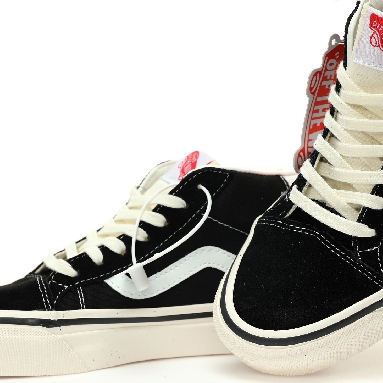 Vans Mid Skool 37 DX Anaheim Factory Mens Womens - Black/White VN0A3MUOQF6 Shoes