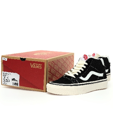 Vans Mid Skool 37 DX Anaheim Factory Mens Womens - Black/White VN0A3MUOQF6 Shoes