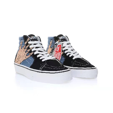 Vans Imran Potato x SK8-Hi VR3 LX Mens Womens - Black/Navy/White/Fenugreek VN0A5EE7B7F Shoes