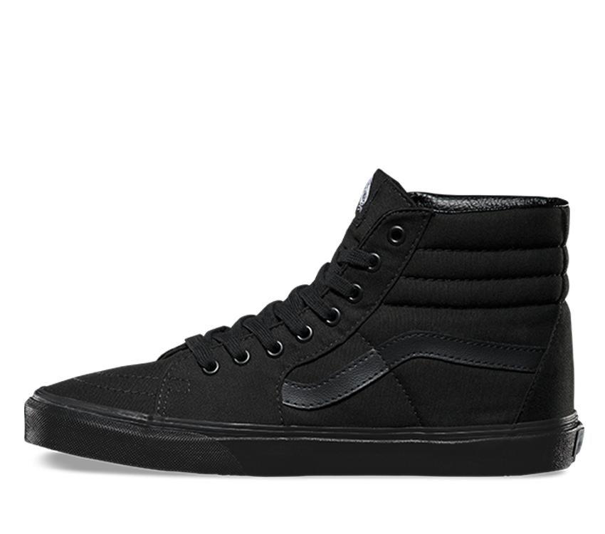 Vans SK8-Hi Mens Womens - Black/Black VN-0TS9BJ4 Shoes