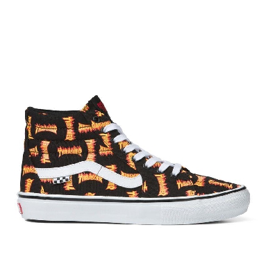 Vans x Thrasher Skate Sk8-Hi Mens Womens - Black Multi VN0A5FCCBML Shoes