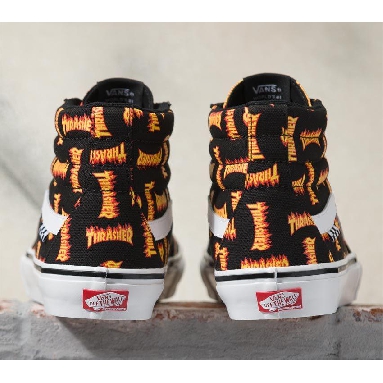 Vans x Thrasher Skate Sk8-Hi Mens Womens - Black Multi VN0A5FCCBML Shoes