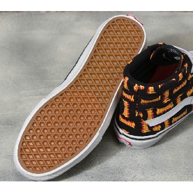 Vans x Thrasher Skate Sk8-Hi Mens Womens - Black Multi VN0A5FCCBML Shoes