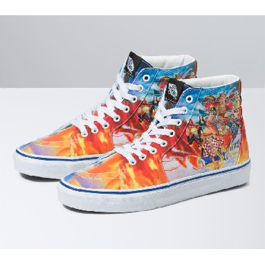 Vans X One Piece Sk8-Hi Mens Womens - One Piece Punk Hazard Multi VN0007NS448 Shoes