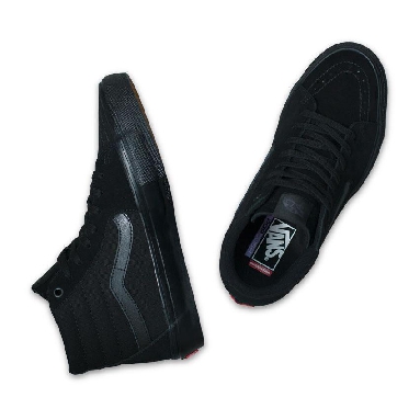 Vans Skate Sk8-Hi Pro Mens Womens - Black/Black VN0A5FCCBKA Shoes