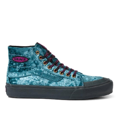 Vans X Curren X Knost Sk8-Hi 138 Decon Vr3 Sf Mens Womens - Alex Knost/Lee-Ann Curren Deep Teal VN0A4BX760Q Shoes