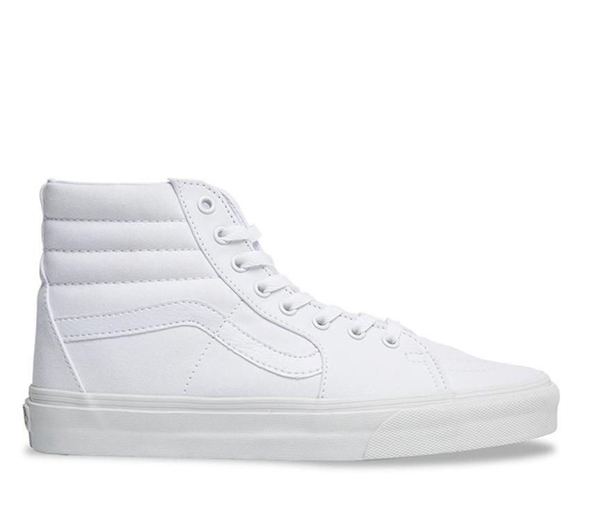 Vans Sk8-Hi Mens Womens - True White VN-0D5IW00 Shoes