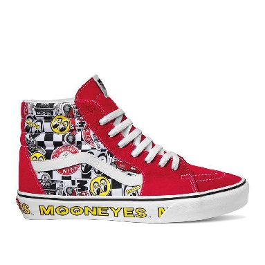 Vans Sk8-Hi Mooneyes Mens Womens - Mooneyes Formula One/Multi VN0A5JMJFON Shoes