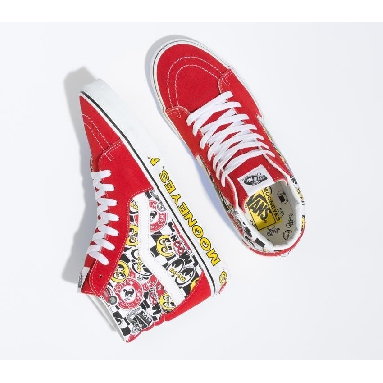 Vans Sk8-Hi Mooneyes Mens Womens - Mooneyes Formula One/Multi VN0A5JMJFON Shoes