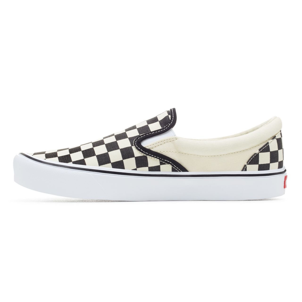 Vans Checkerboard Slip-On Lite Classic Mens Womens - Black-Classic White VA2Z63IB8 Shoes