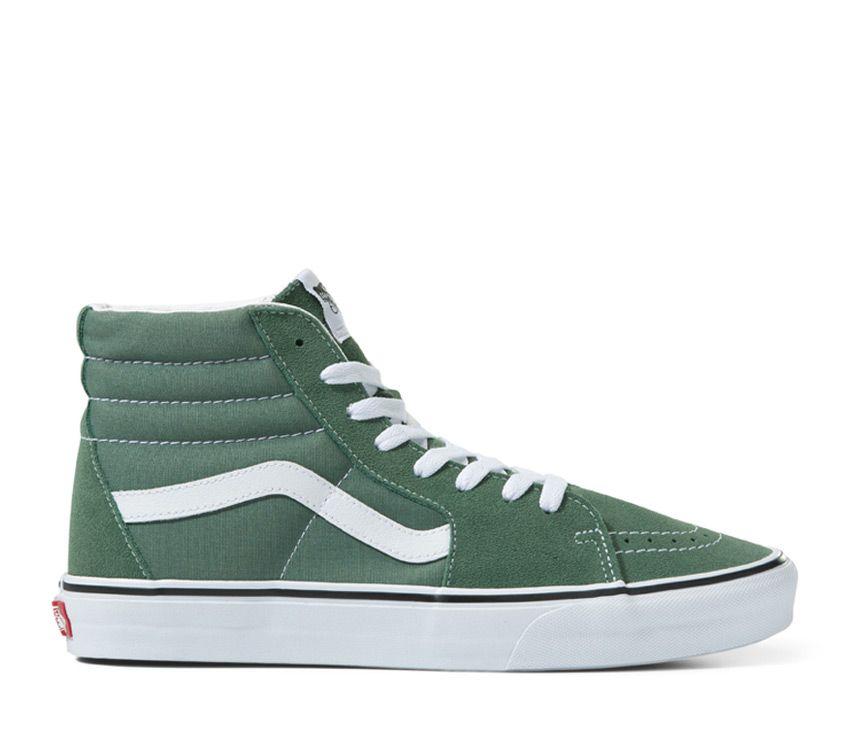 Vans Sk8-Hi Mens Womens - Color Theory Duck Green VN0A7Q5NYQW Shoes