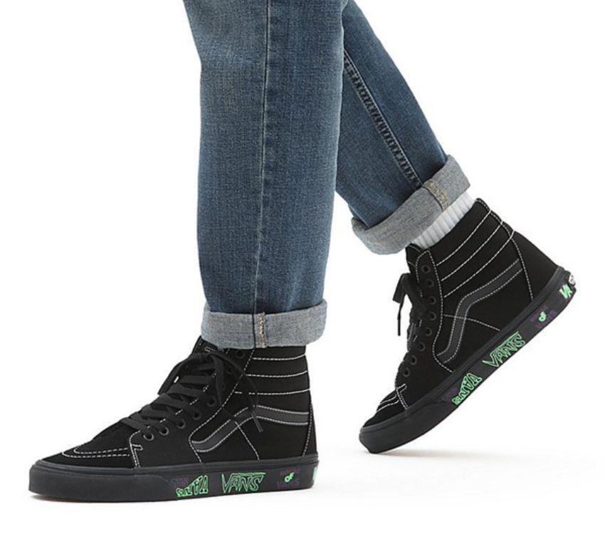 Vans Sk8-Hi Live At Hov Mens Womens - Live At Hov Blackout VN0A7Q5N1OJ Shoes