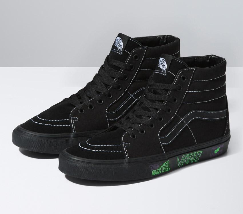 Vans Sk8-Hi Live At Hov Mens Womens - Live At Hov Blackout VN0A7Q5N1OJ Shoes