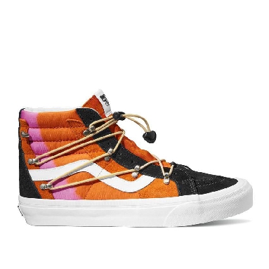 Vans Anaheim Factory Sk8-Hi Echo Dx Mens Womens - Fusion Black/Orange VN0A7Q5OY8J Shoes