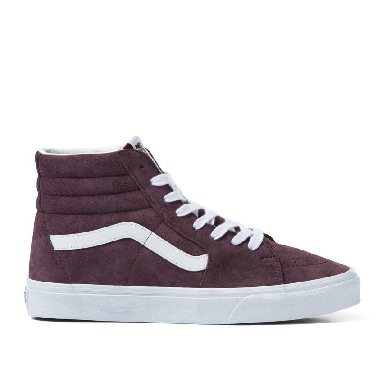 Vans Sk8-Hi Pig Suede Mens Womens - Pig Suede Wine Tasting VN0A5JMJBEF Shoes