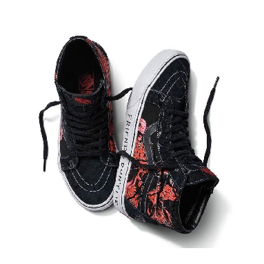 Vans X Stranger Things Sk8-Hi Reissue Mens Womens - Stranger Things Black/Red VN0A2XSBY09 Shoes