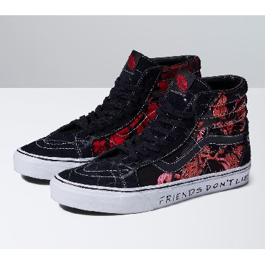 Vans X Stranger Things Sk8-Hi Reissue Mens Womens - Stranger Things Black/Red VN0A2XSBY09 Shoes