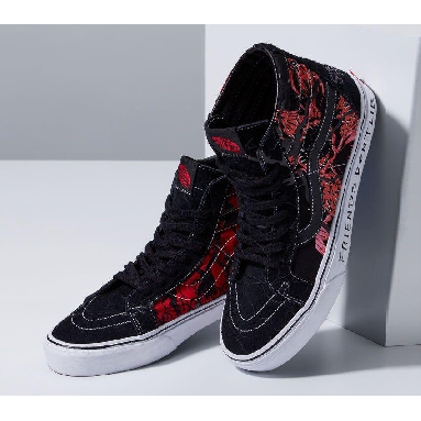 Vans X Stranger Things Sk8-Hi Reissue Mens Womens - Stranger Things Black/Red VN0A2XSBY09 Shoes