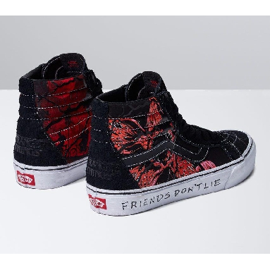 Vans X Stranger Things Sk8-Hi Reissue Mens Womens - Stranger Things Black/Red VN0A2XSBY09 Shoes