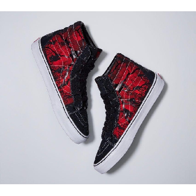 Vans X Stranger Things Sk8-Hi Reissue Mens Womens - Stranger Things Black/Red VN0A2XSBY09 Shoes