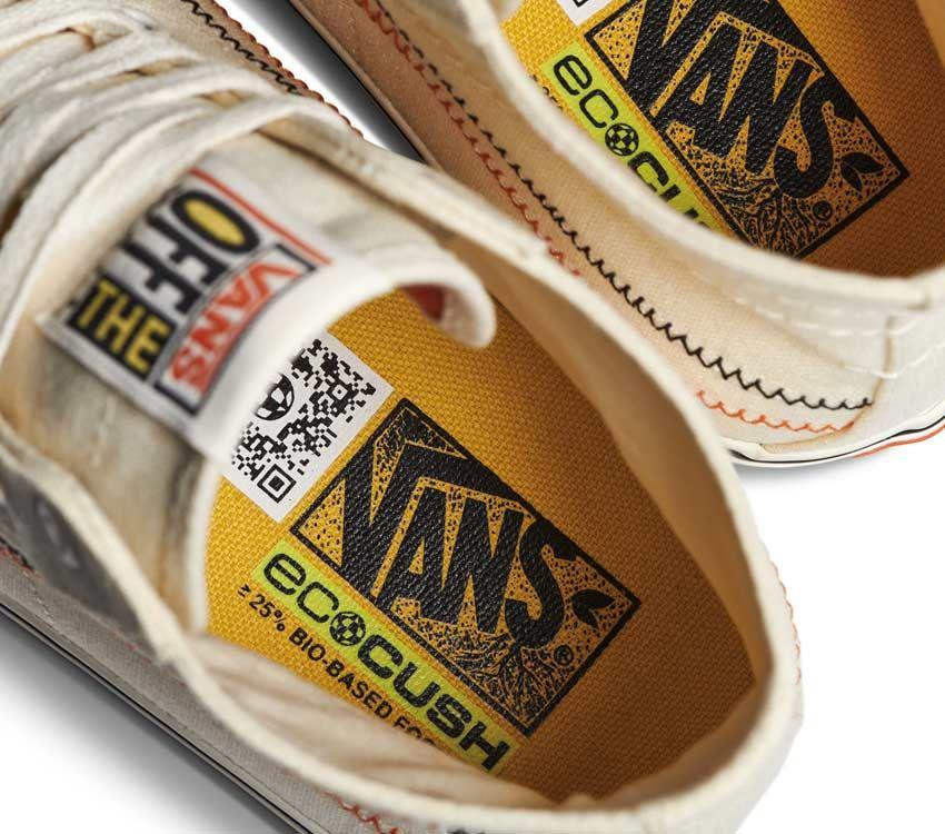 Vans x Juju Sc Sk8-Hi 38 Decon Vr3 Sf Mens Womens - Juju Surf Club Marshmallow/Multi VN0A4BX6YQ1 Shoes