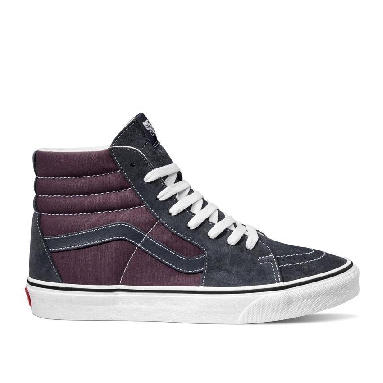 Vans Sk8-Hi Mens Womens - 2-Tone Navy/Port VN0A5JMJHAF Shoes