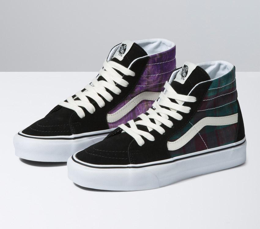 Vans Sk8-Hi Tapered Mens Womens - Acid Prep Multi Color VN0A5KRUMUL Shoes